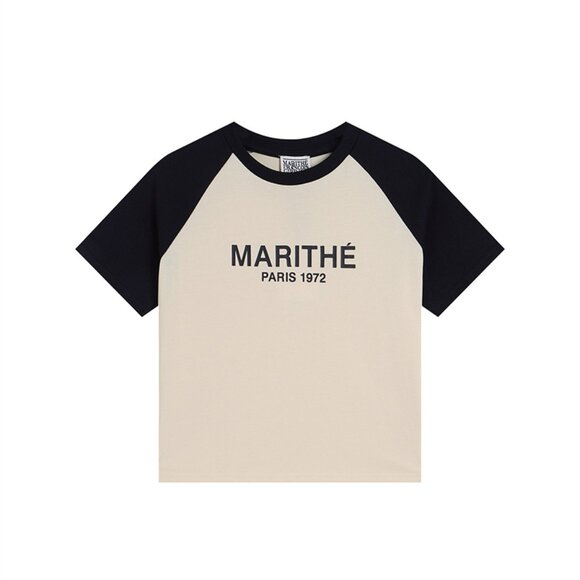 Marithe Francois Girbaud Cream Short Sleeves - Picture 1 of 4